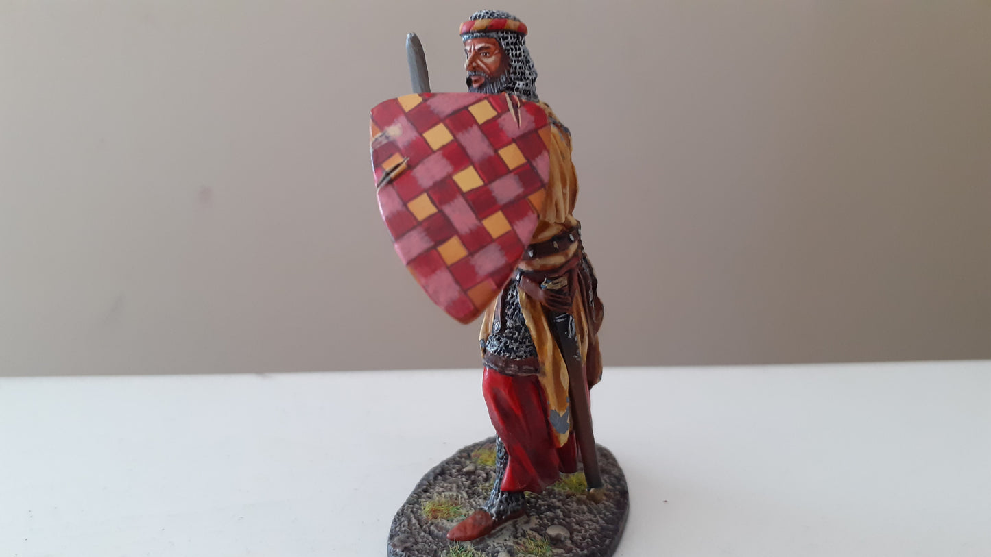 First legion Crusaders Saracen Sword DAMAGED Flaking Paint boxed Cru069 S3