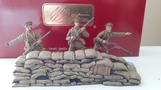 Britains 17648 Royal Fusiliers Ww1 Mons 1914 Metal Boxed 2006 1:32