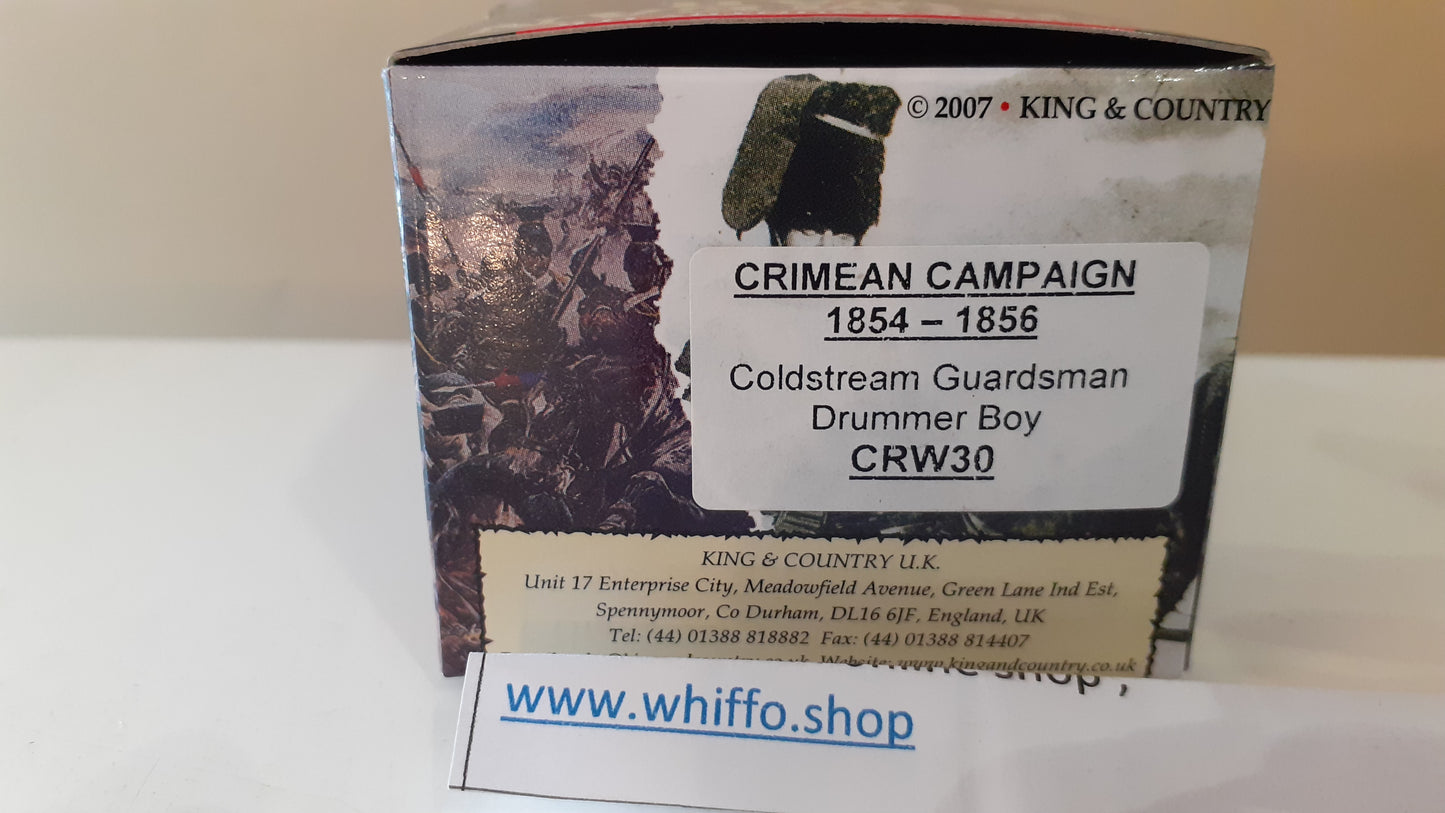 King and country crimean war crw30 Crw030 Coldstream Guards Drummer boxed Rb Wb