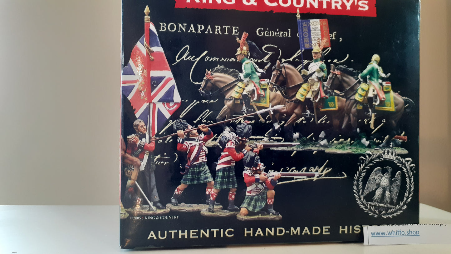 King and country Na165 Dutch Lancer Napoleonic Waterloo box Wb