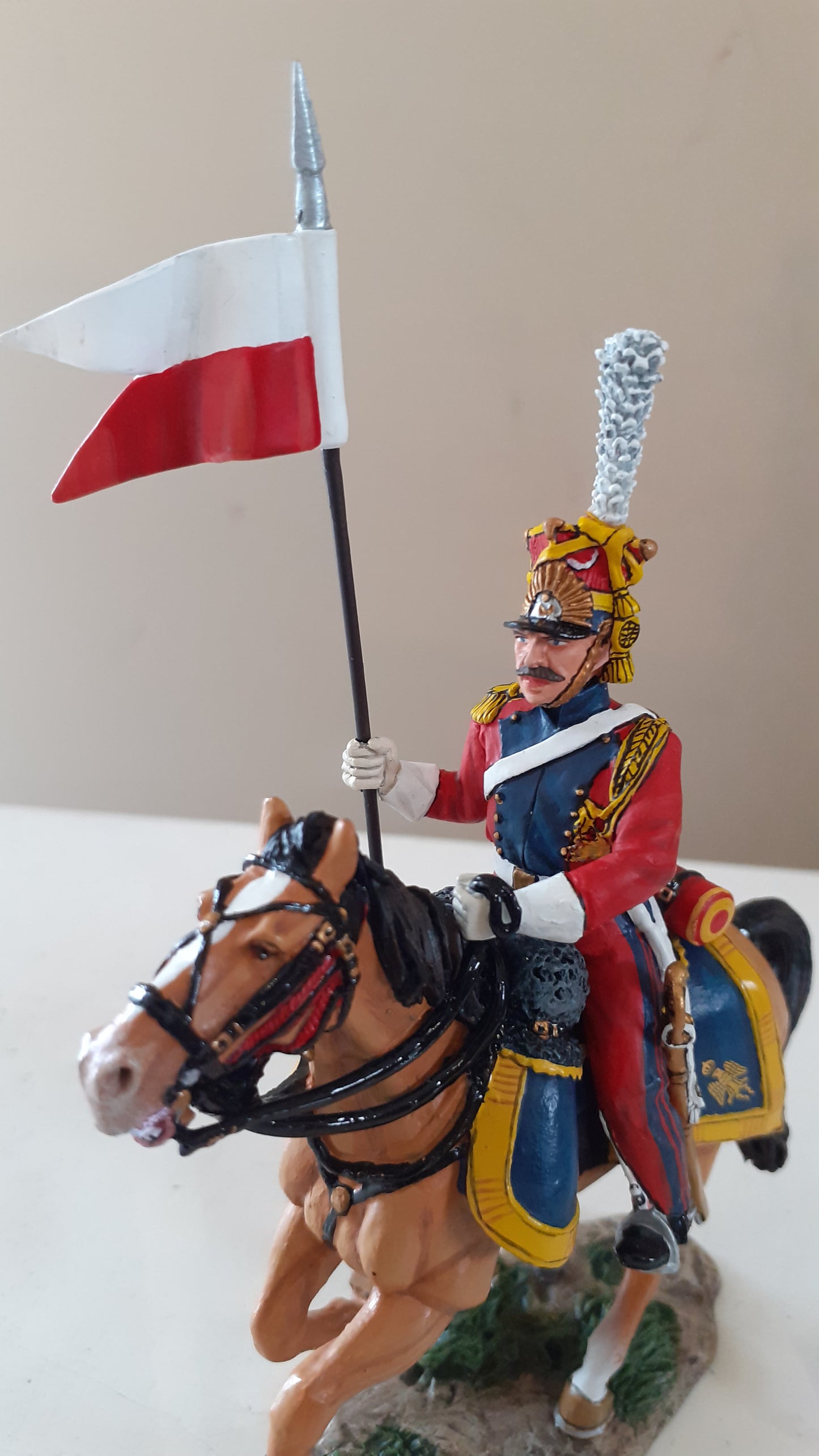 King and country Na165 Dutch Lancer Napoleonic Waterloo box Wb