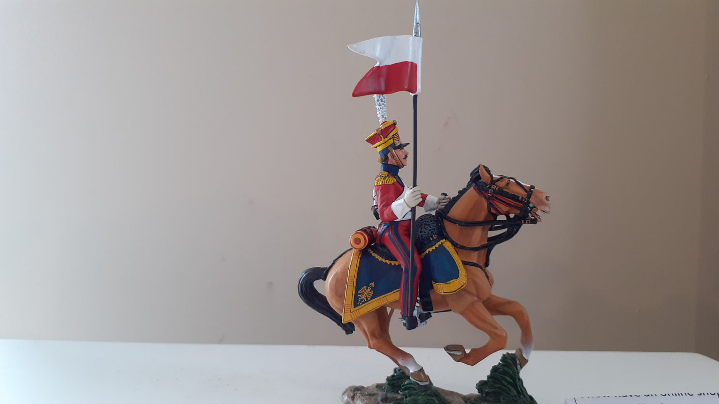 King and country Na165 Dutch Lancer Napoleonic Waterloo box Wb