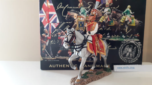 King and country Na162 Dutch Lancer bugler Napoleonic Waterloo box Wb
