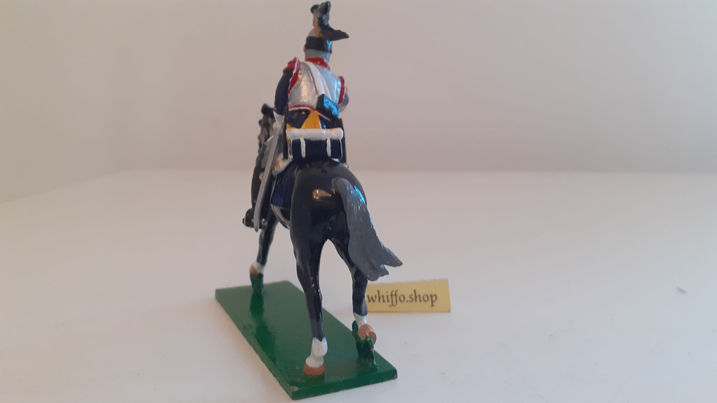 trophy miniatures 1991 Napoleonic War French Cavalry Cuirassier Wa10c 1:32 s840