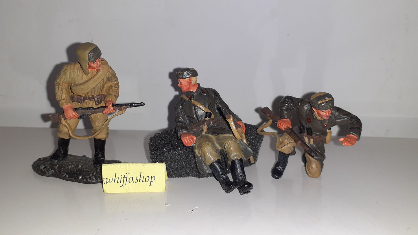 Britains 17591 T34 Russian Tank Support Infantry Riders 2005  1:32 S1
