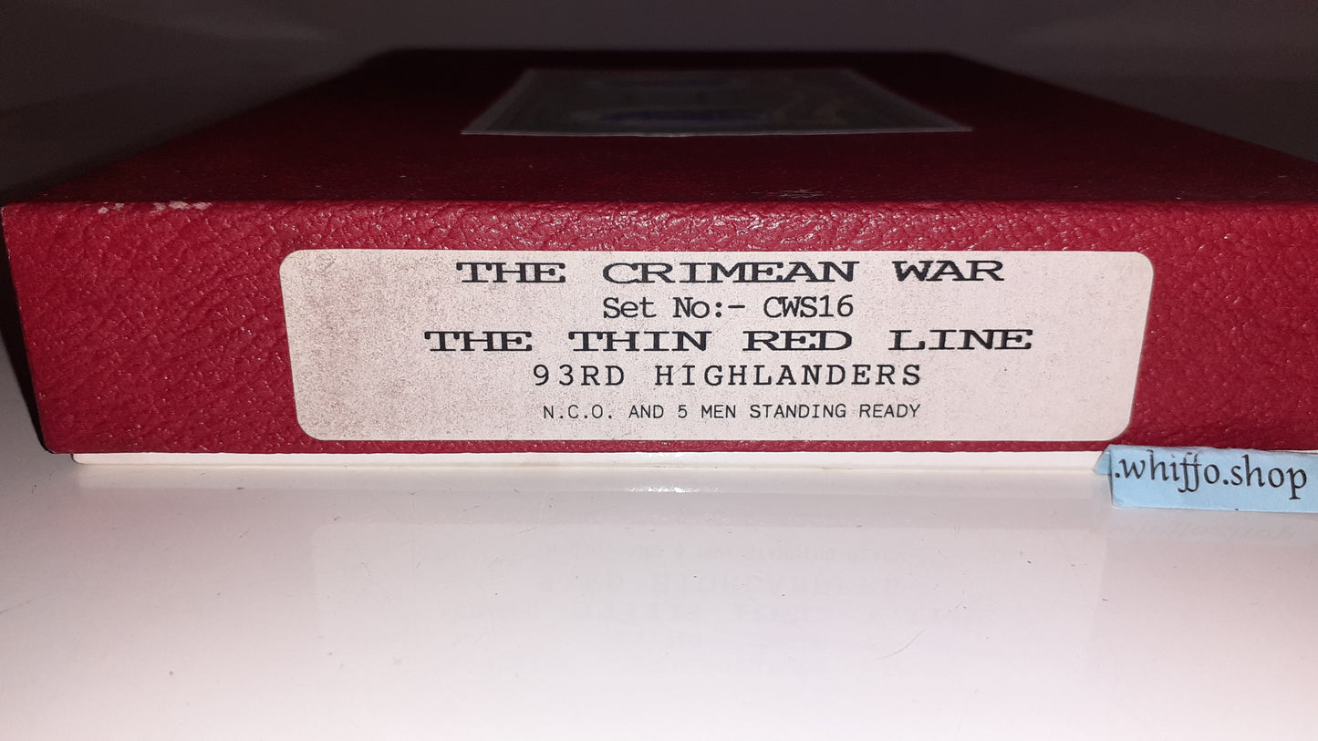 trophy miniatures 1991 Cws16 93rd Sutherland highlanders Thin Red line Crimean War S8 for sale