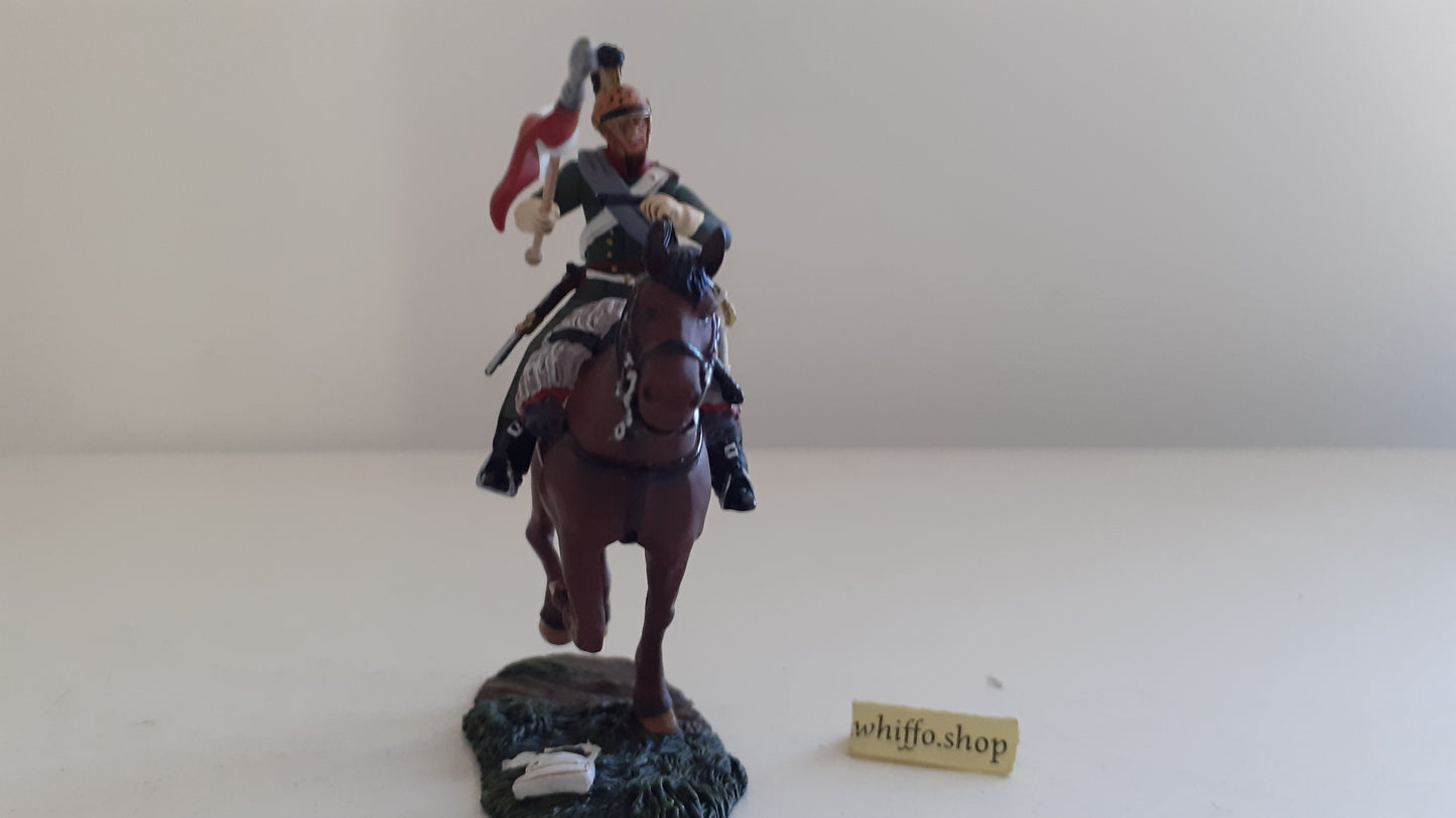 Britains 36015 Napoleonic french 4th lancers 500 Made waterloo 2009 1:32wb44