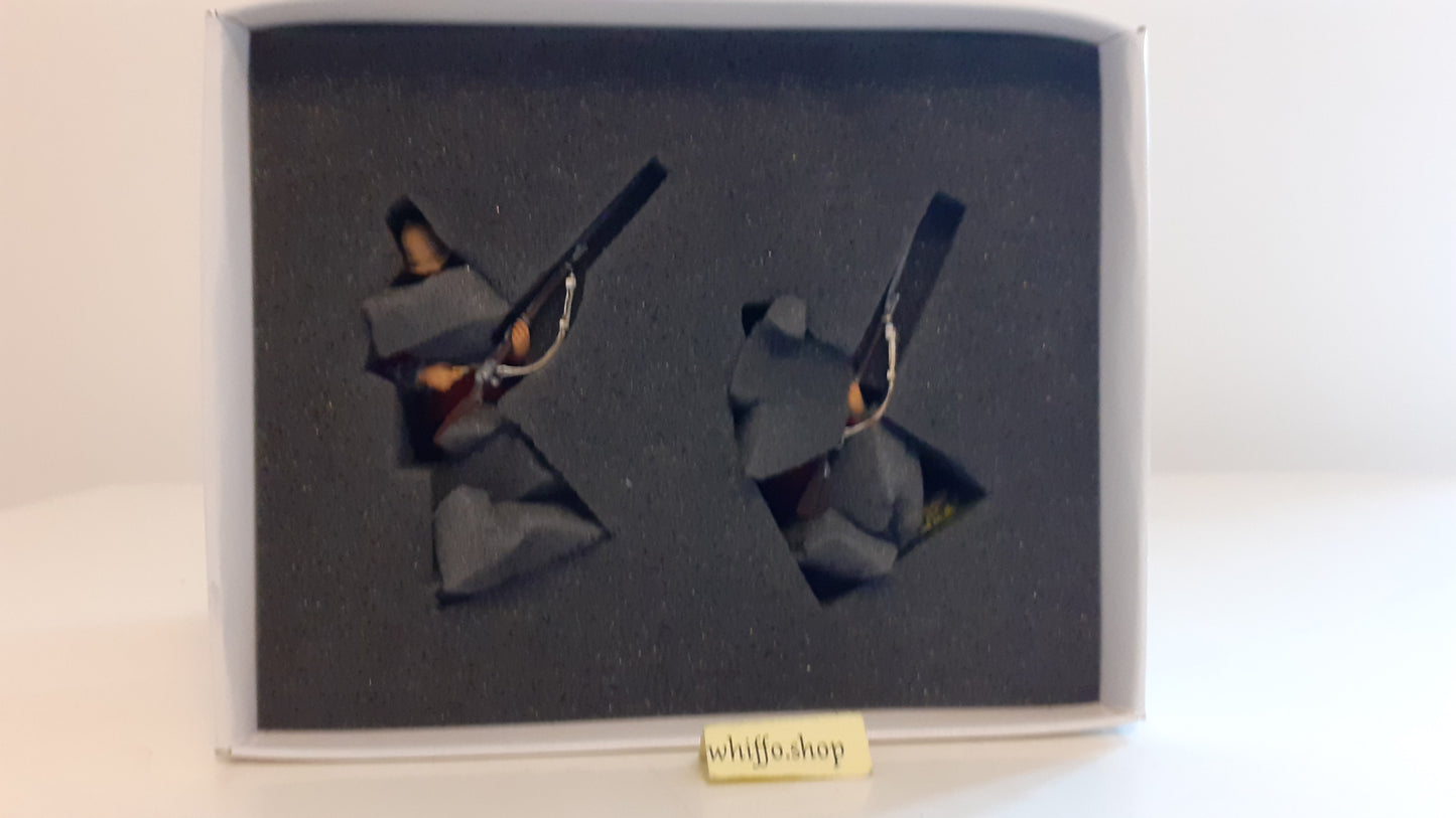 BRITAINS 20023 Zulu War 24th Foot firing line 2008 1:32 S8b72