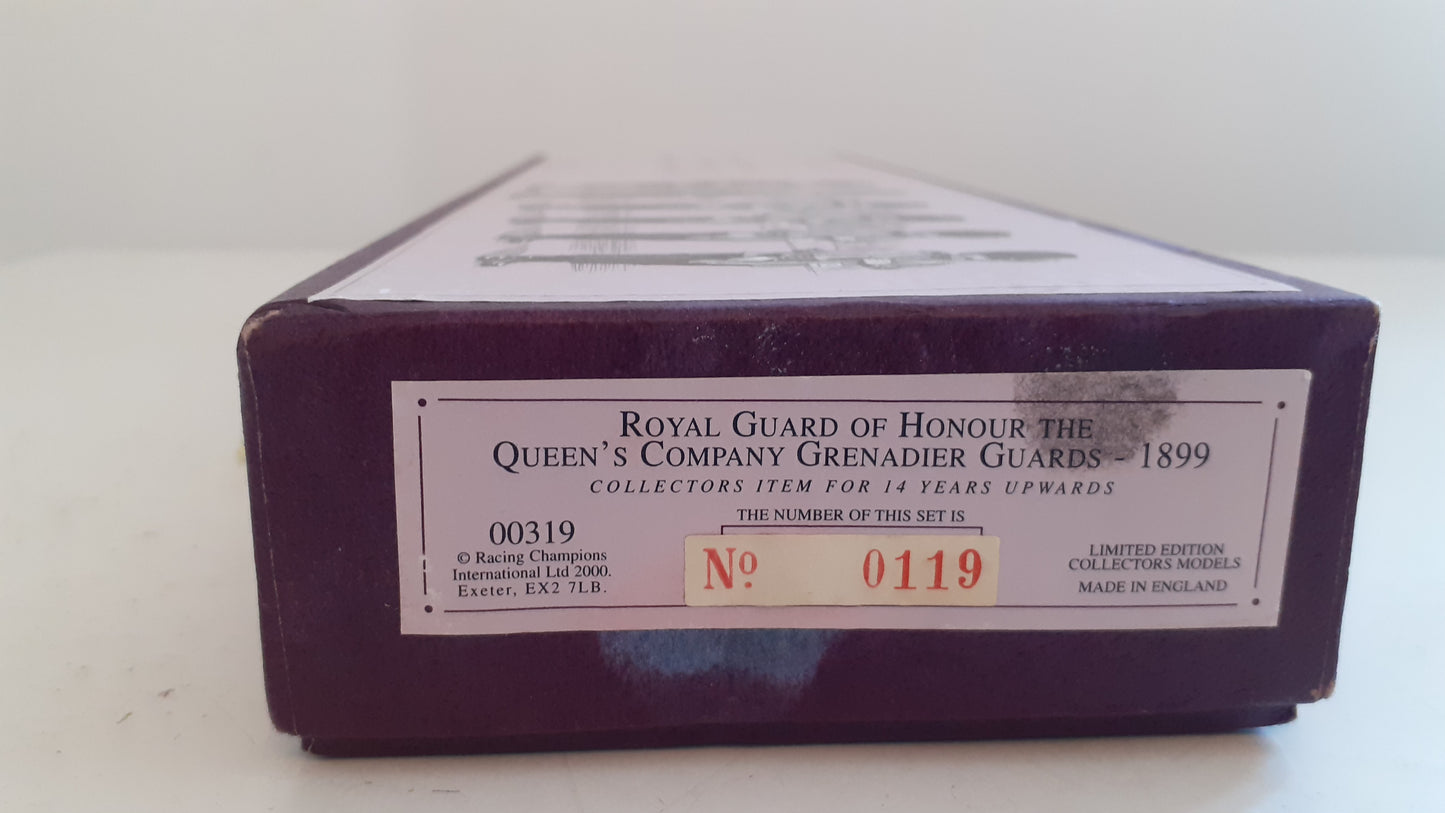 Britains 00319 grenadier guards 1899 hamleys only 1500 made boxd 2000 s731
