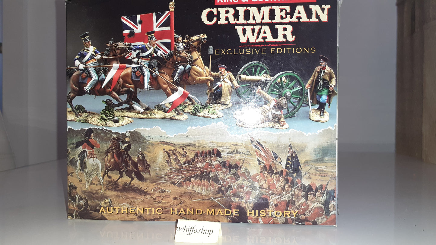 King and country Crw03 Crimean War 17th Lancer Flag Light Brigade 2007 boxd S1