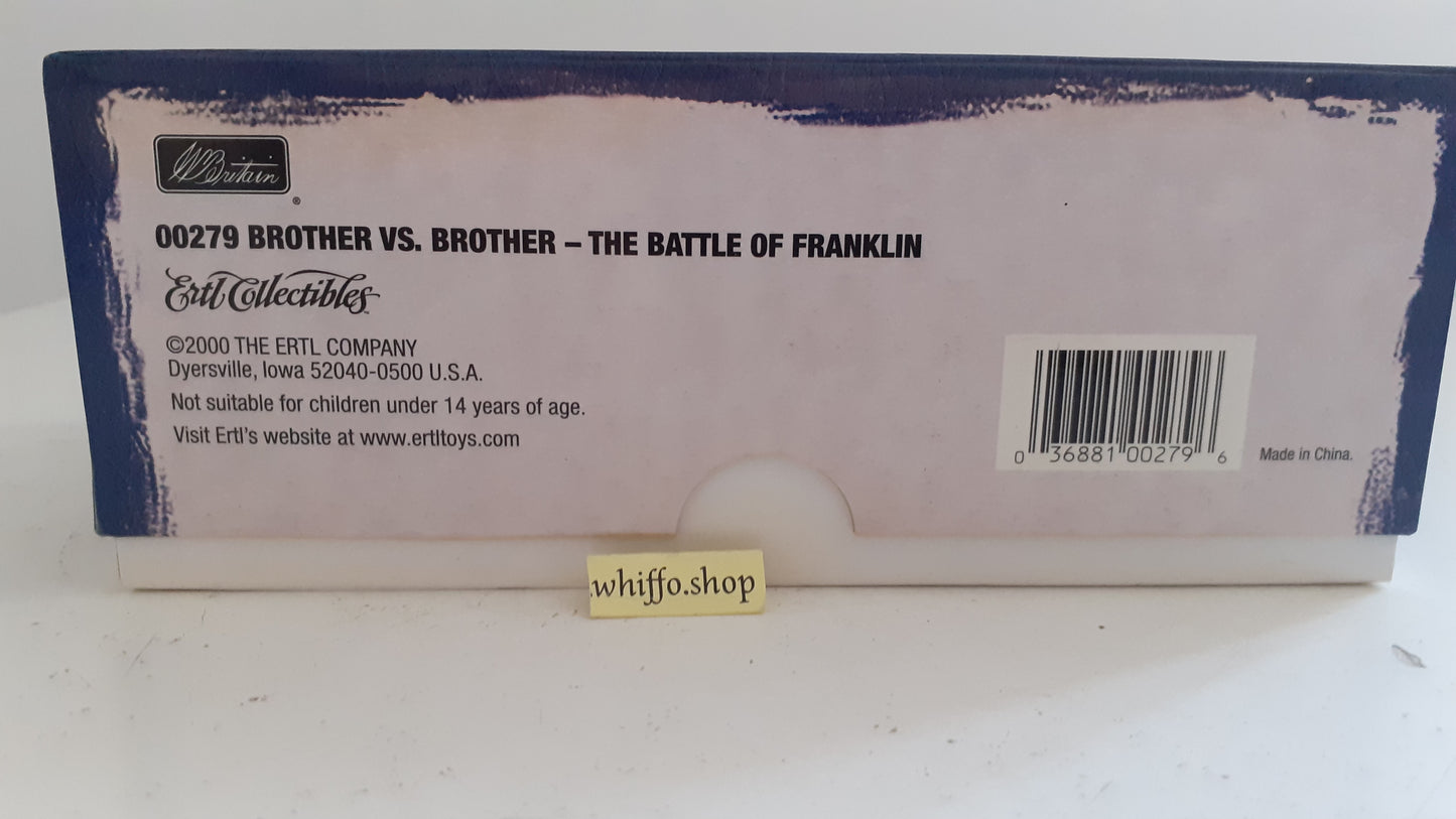 Britains 00279 2003 acw confederate brother vs brother franklin  1:32  s512
