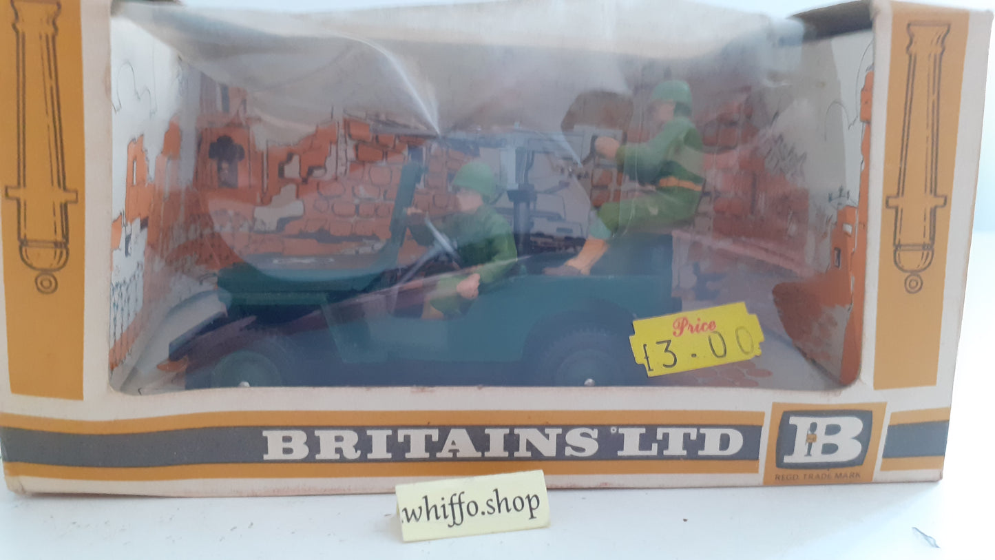 Britains 9786 1974 deetail ww2 u.s. willys jeep boxed 1:32  s526