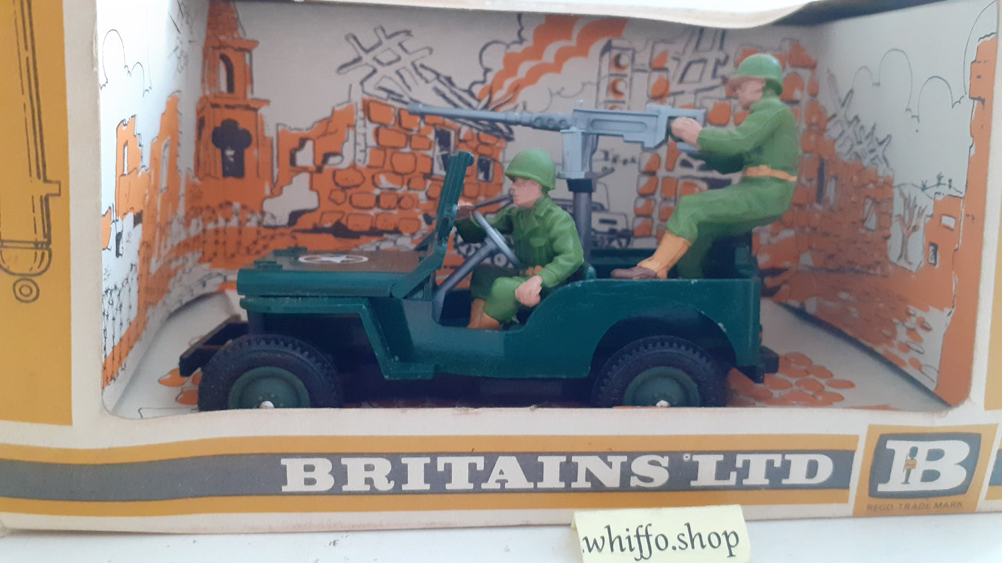Britains 9786 1974 deetail ww2 u.s. willys jeep boxed 1:32  s526