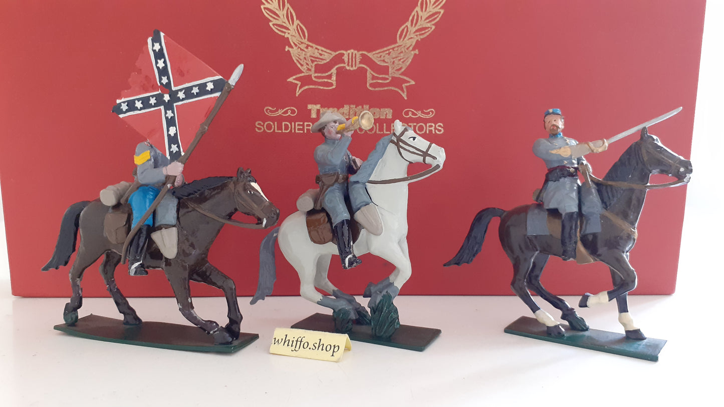 tradition 916 acw confederate cavalry 1995 made 1:32 metal S450