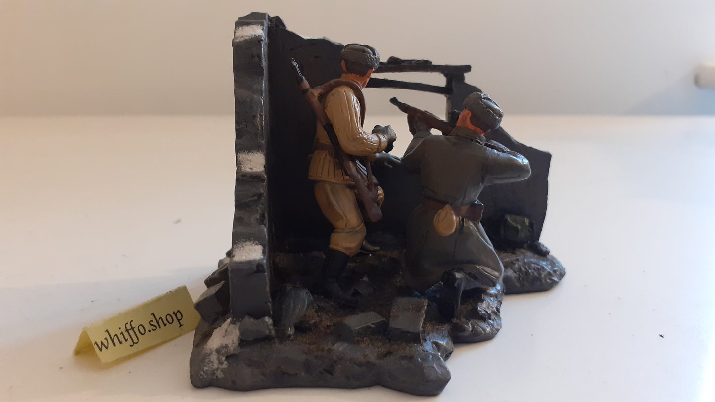 Britains 17604 Ww2 Russian Sniper Team Stalingrad 2005 1:32 metal S522