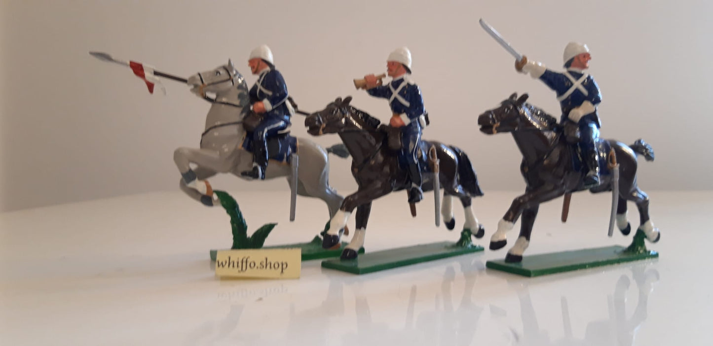 trophy miniatures 1991 Zulu War 17th Lancers Command Cavalry Zs31 1:32 s899