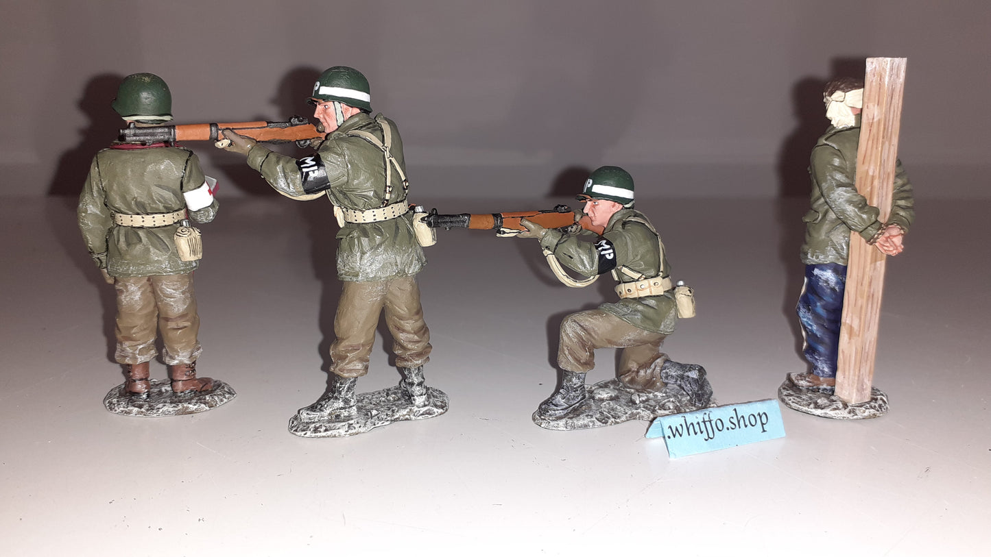 King and country Bba07 Bulge Ww2 Ultimate Price Firing Squad 2005 boxd 1:30 S7