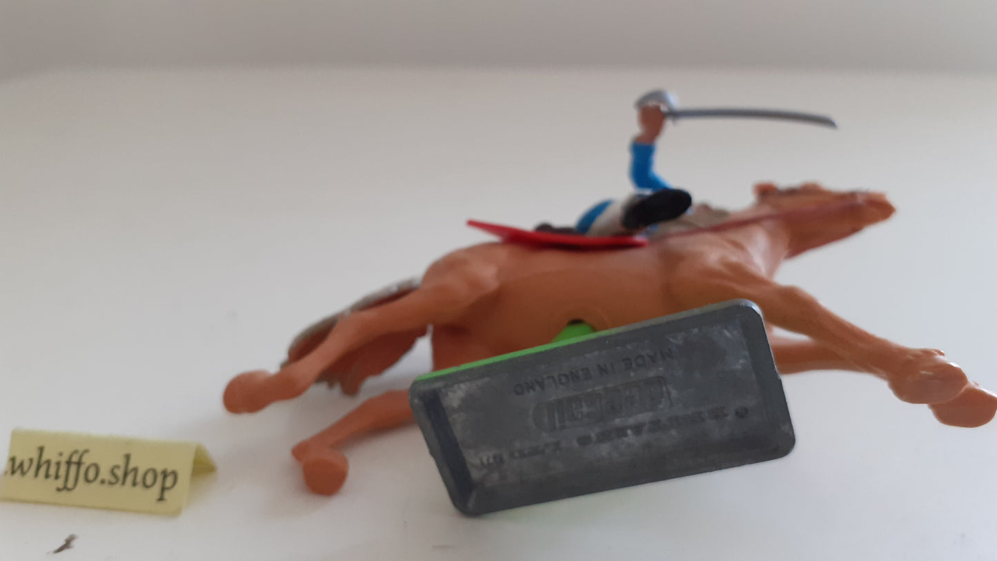 Britains deetail mounted french foreign legion ffl cavalry 1970s b231