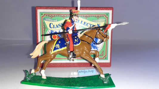 trophy miniatures 1991 Napoleonic War Dutch Lancers Cavalry Wa54b 1:32 s848