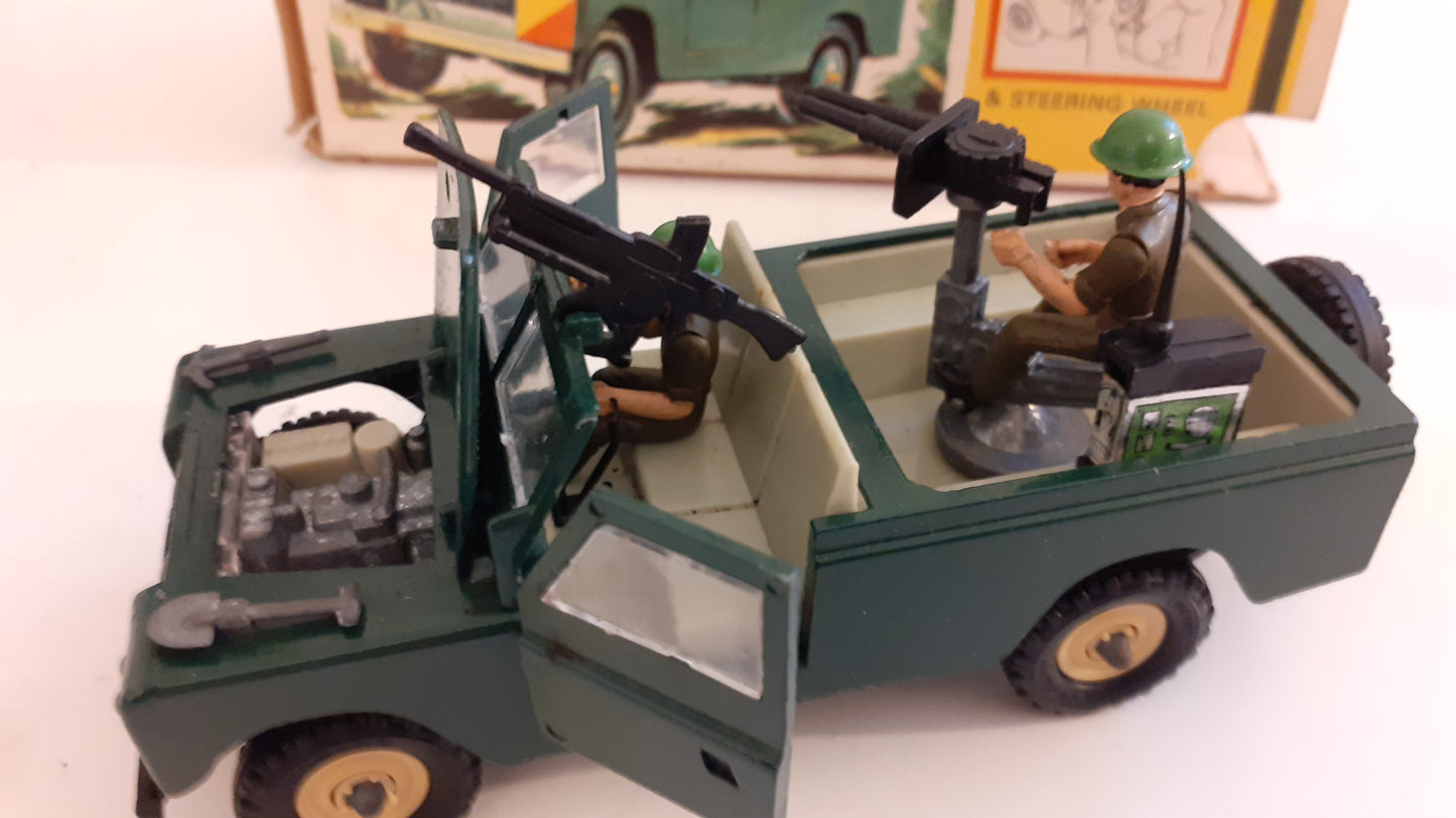 Britains Deetail 9777 Lwb Land Rover Ww2 Sas 1970s 1:32 metal boxed s864b