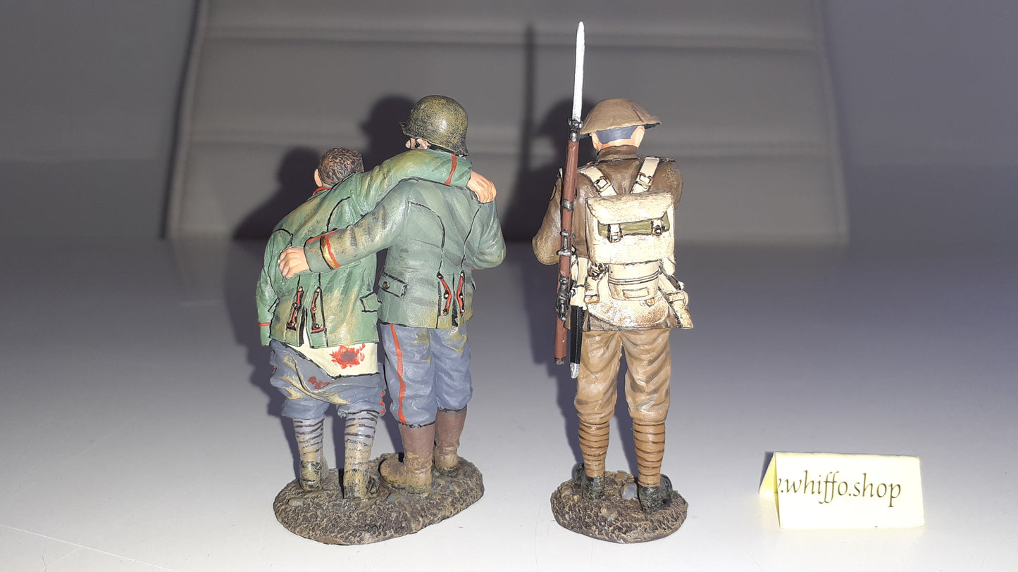 King and country Ww1 Have A Drink British German Infantry boxed 1:30 S7 Fw164