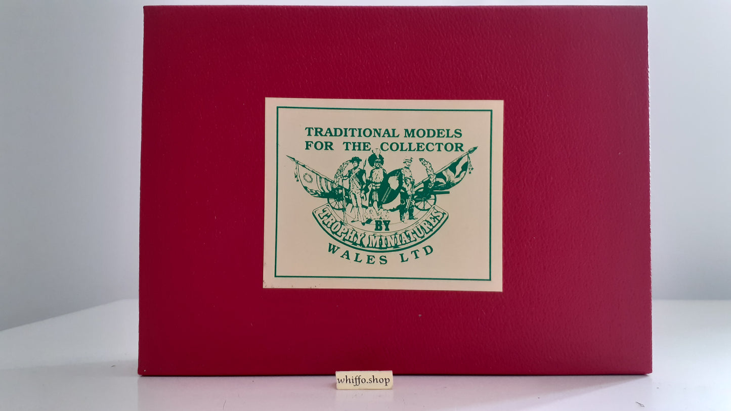 trophy miniatures zs34 sprinting zulus 1991 1:32 metal S860