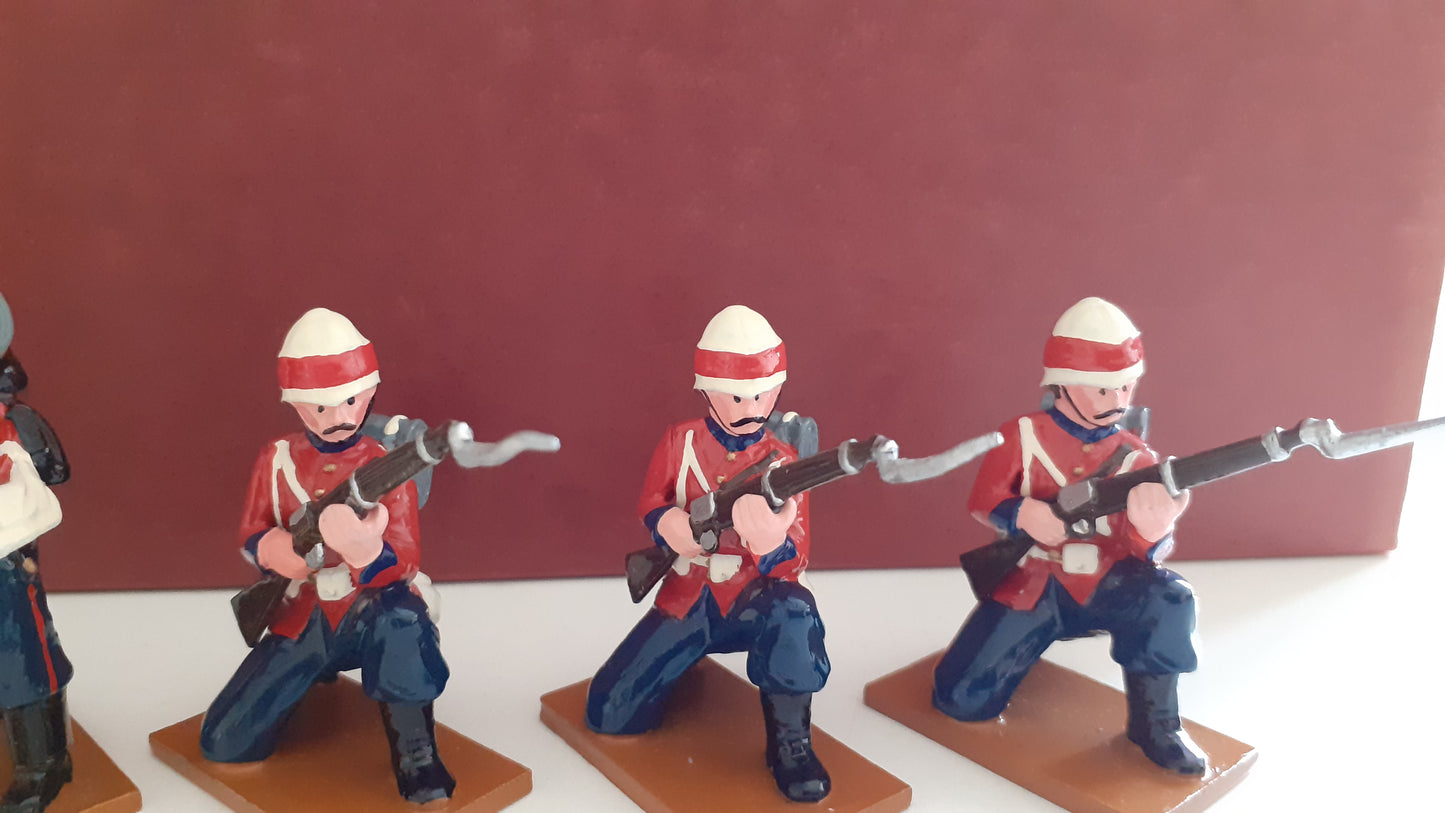 Trophy Miniatures 1990s Coldstream Guards Sudan Zulu Wars 24th 1.32 Metal S8b58