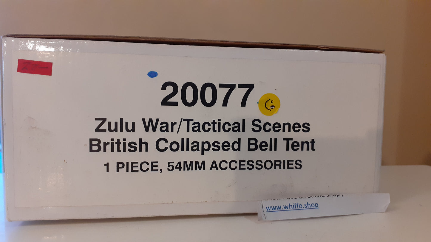 Britains 20077 Zulu War Collapsed Bell Tent Mib 1:32  Wdb