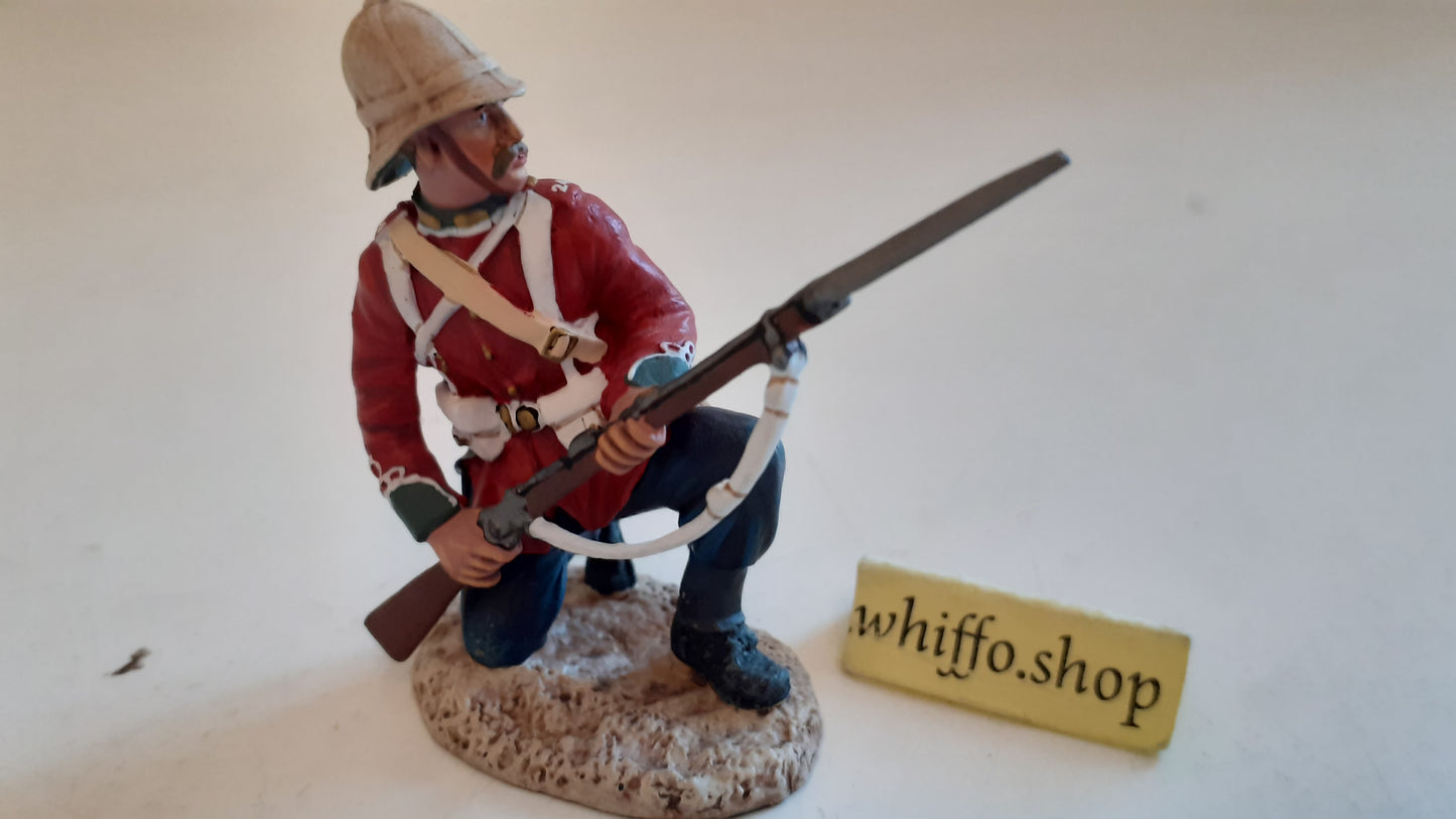 Britains 20165 Zulu wars 24th Foot kneeling 1:32 2014 boxed B627