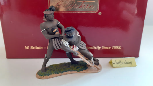 BRITAINS 20051 Zulu War zulu wounded Only 800 Made 24th Foot 2012 1:32 S329