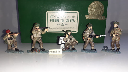 King and country Ww2 An001 Only 500 Paras Paratroopers Arnhem  boxed 1:30 S857