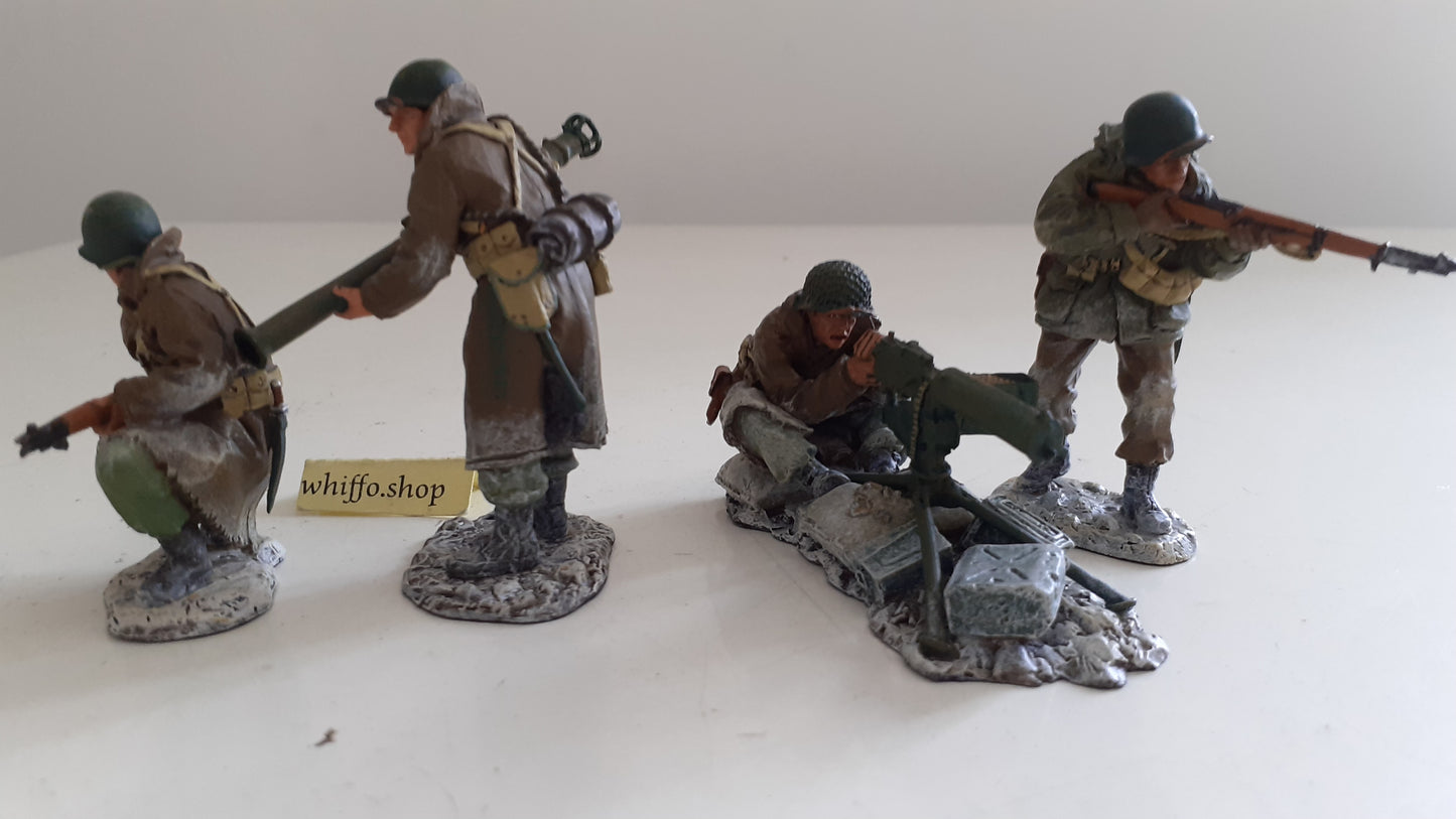 King & Country ww2 US bba02 battle of the bulge support section 1:30 wdb95