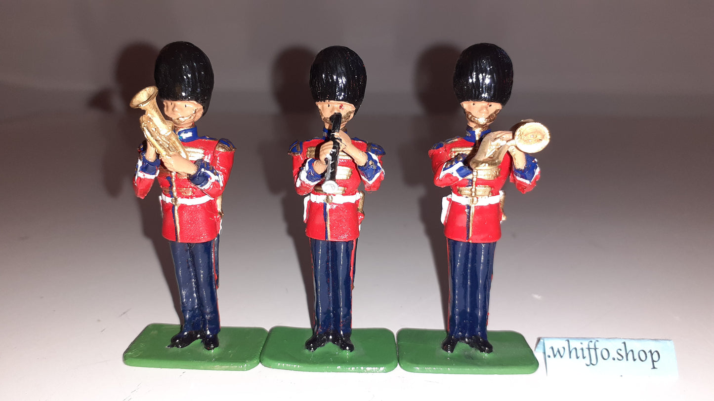 Britains 5994 Queen Victoria Scots Guards Brass band  1:32 metal boxed Set A  S8 for sale