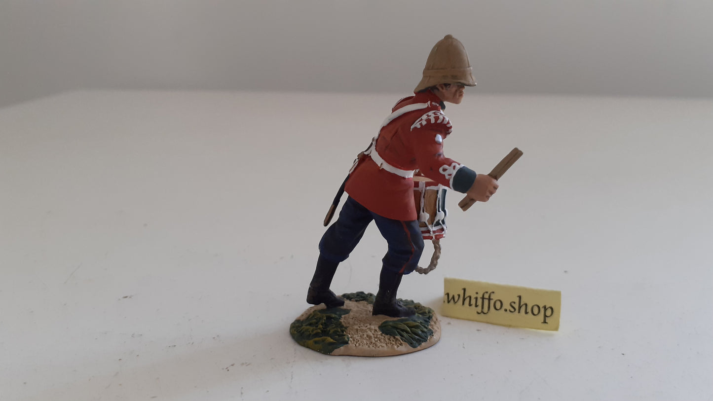 Britains 20065 Zulu wars 24th foot drummer  boy 2010  1:32 metal boxed b630