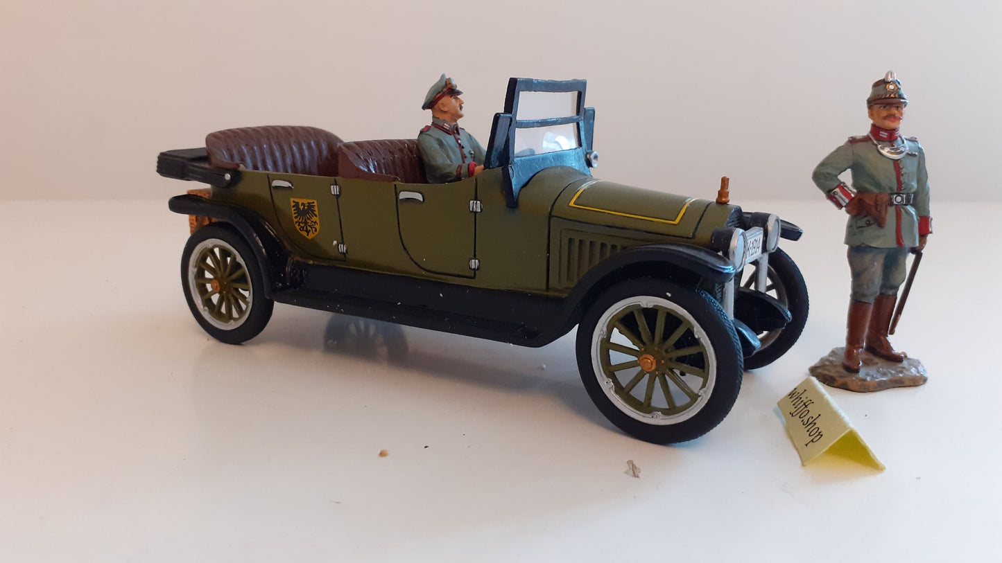 King and Country Ww1 Kaisers Staff Car boxd 1:30  Fw13 S590
