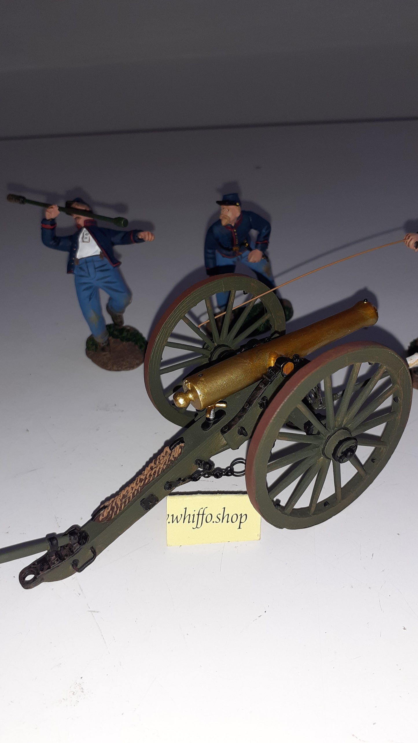 Britains 17779 Acw Union Artillery  12lb Napoleon Cannon 4 Crew 2007 Wdb