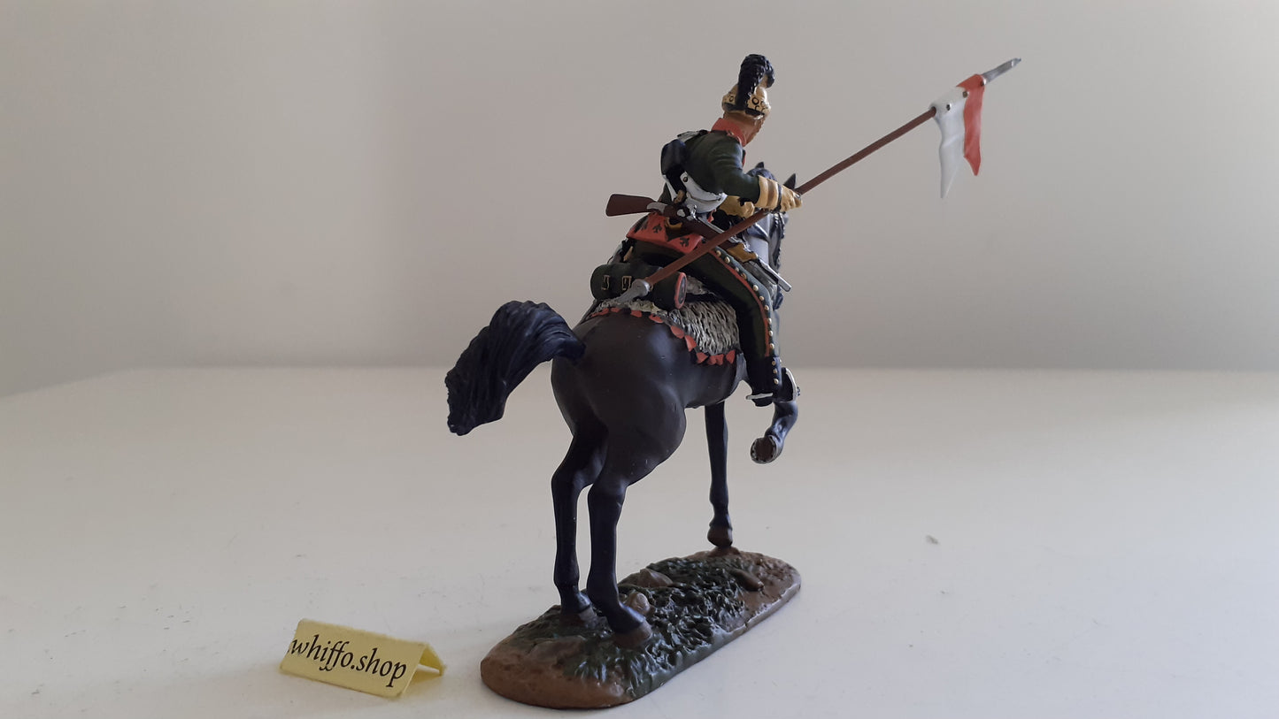 Britains 36069 Napoleonic hougoumont Waterloo French 3rd lancers rearing s450