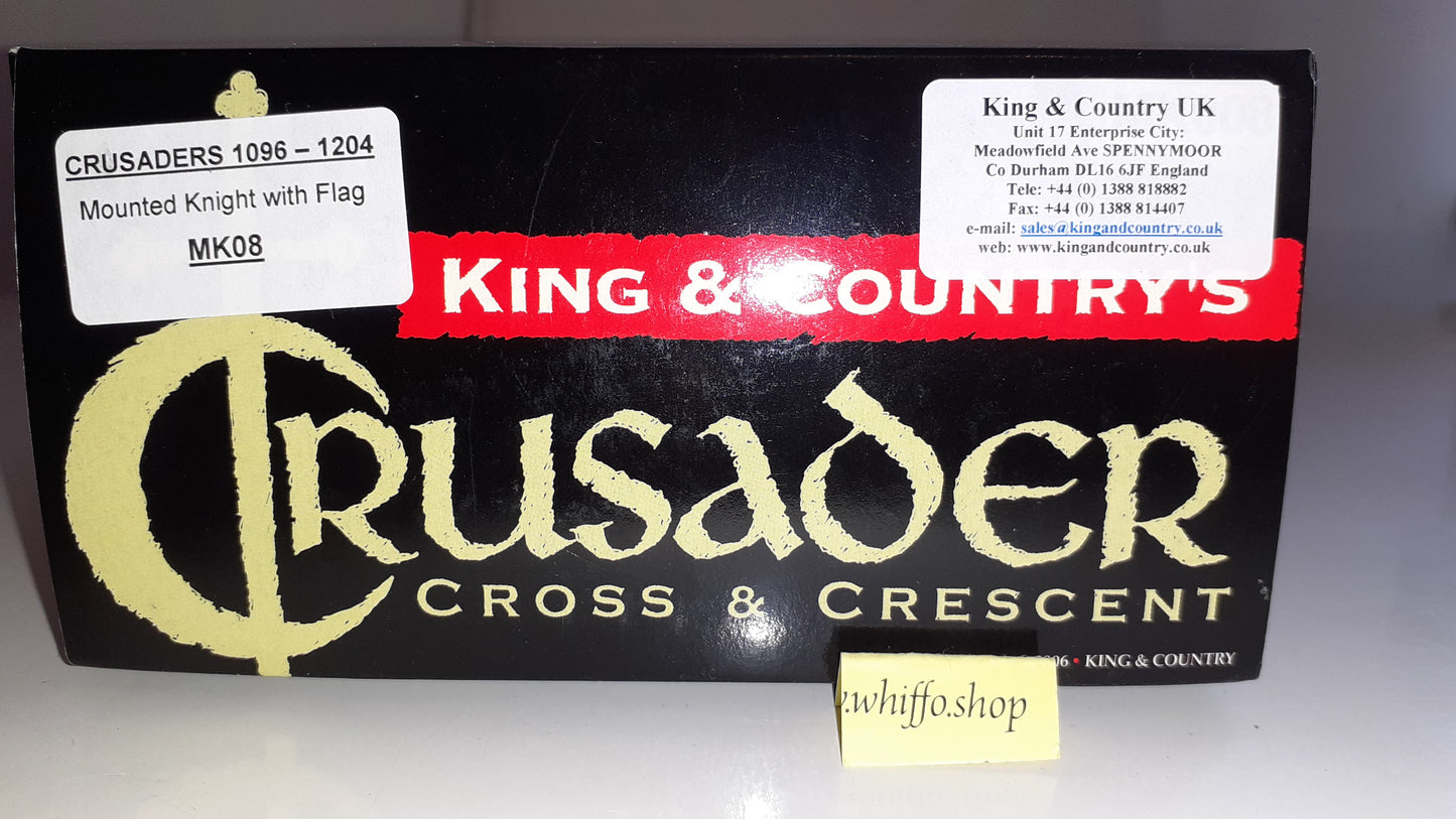 king and country mk08 crusader knight Flag 1:30 2008 metal boxed Wdb