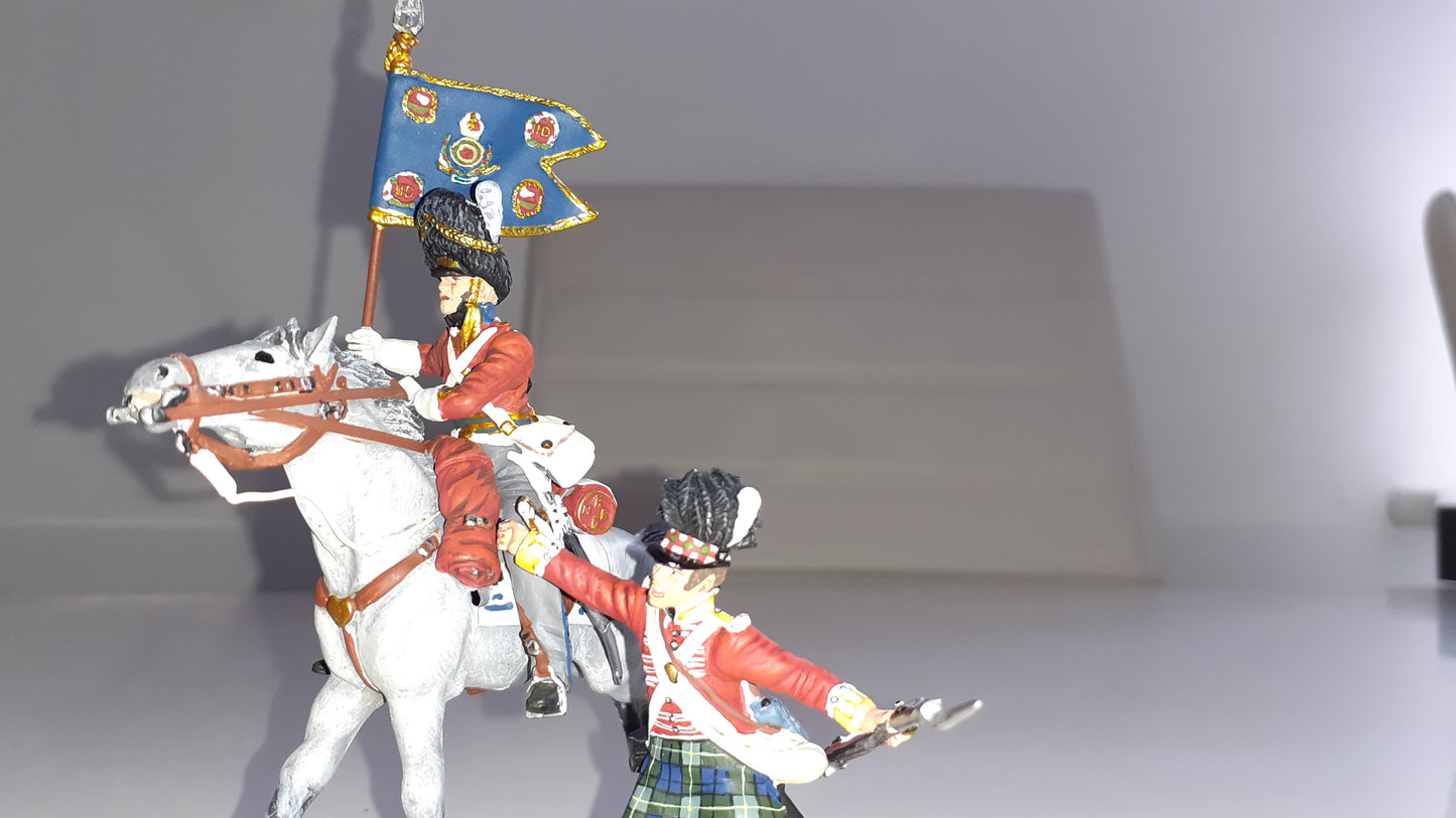 Britains 36041 Waterloo Scots Grey Gordon Highlander Forward Union 2010 Wdb2