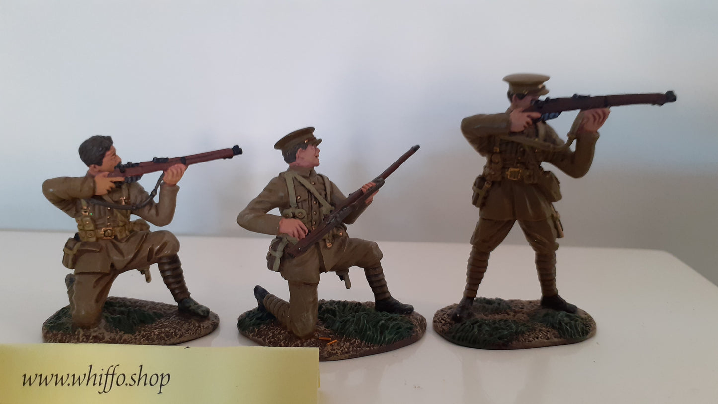 Britains ww1 17634 British infantry mons fusiliers 1914 metal boxed S2