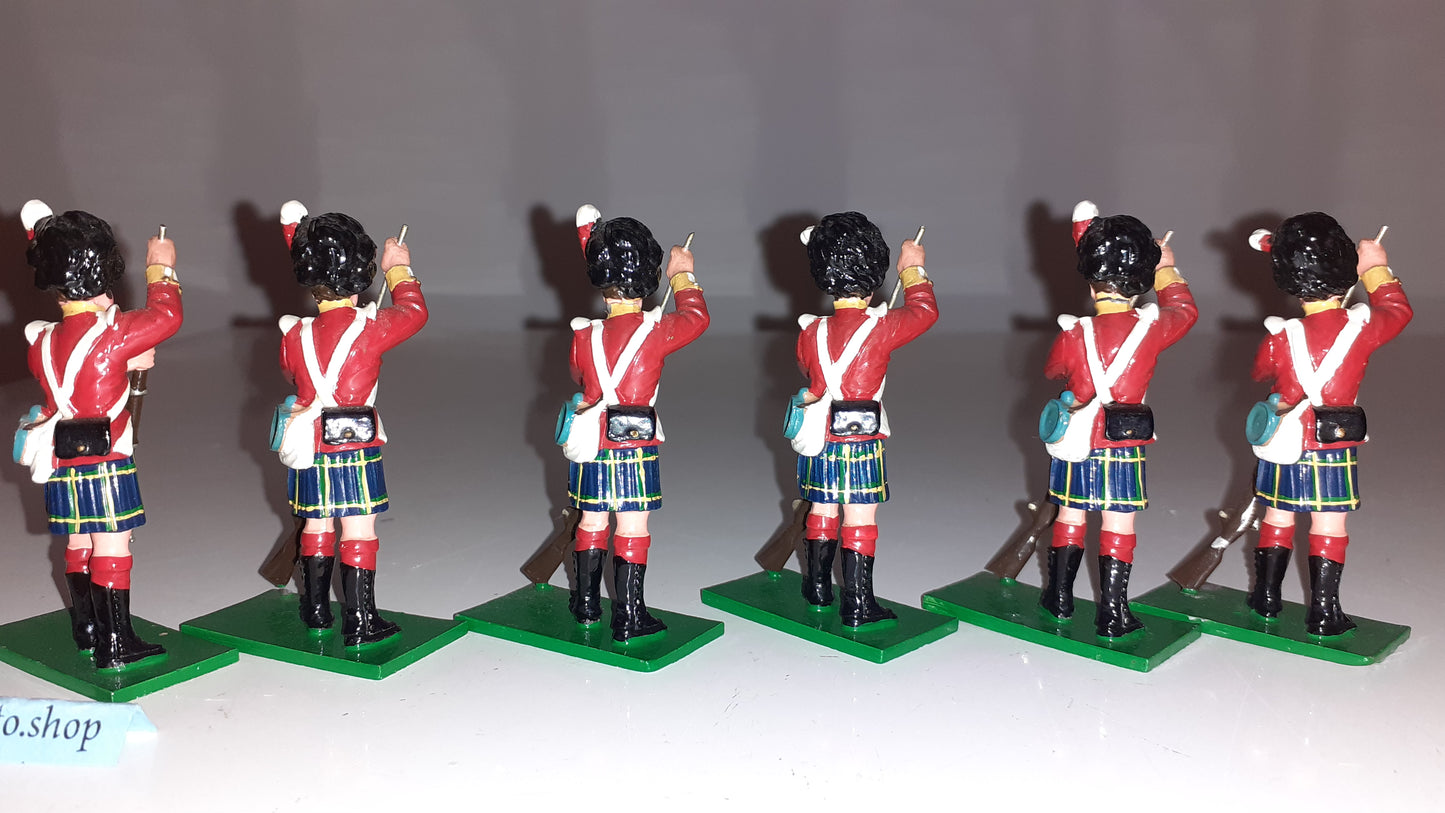 trophy miniatures 1991 Wa26 Gordon highlanders Waterloo Napoleonic 1:32 S7wb