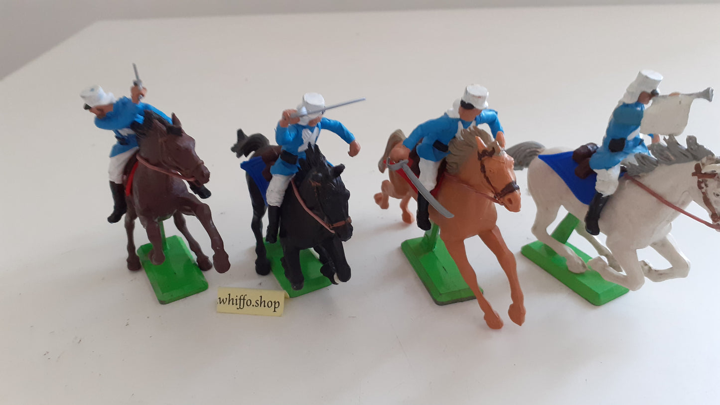 Britains deetail mounted french foreign legion ffl cavalry 1970s b231