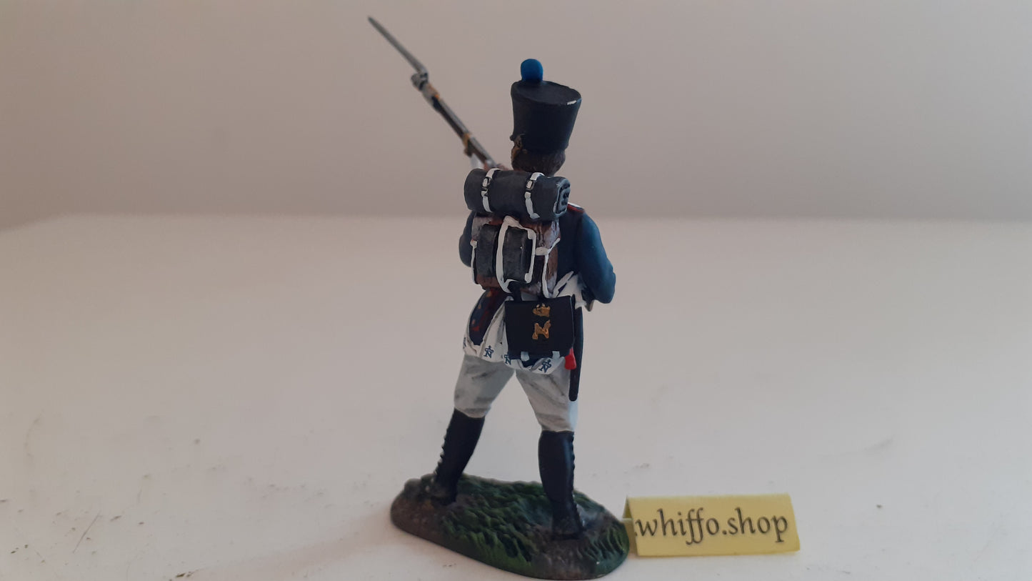 Britains 36075 french fusilier Napoleonic  waterloo 2009 1:32 b619