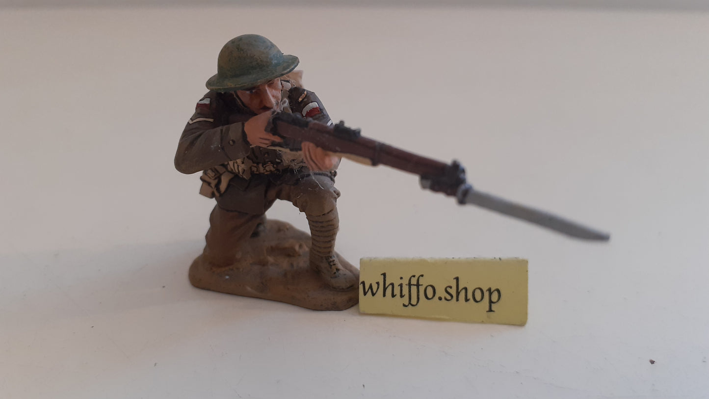 King and country fw190 ww1 British infantry kneeling 2009 boxed 1:30 Rb18