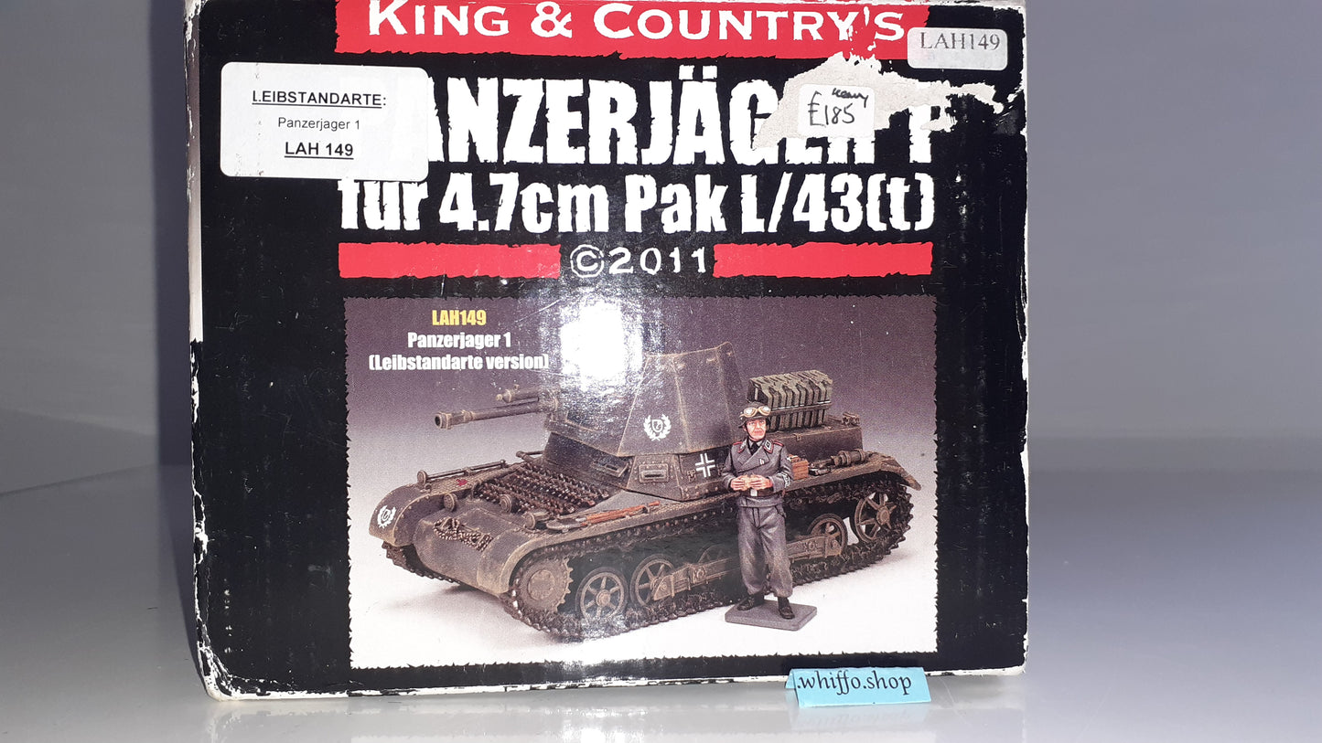 King and country ww2 German panzer 1  panzerjager 1 2011 boxd 1:32 Lah149 Wdb for sale