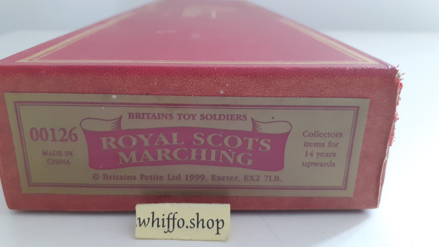 Britains 00126 royal scots marching zulu wars 1999 1:32 metal S733