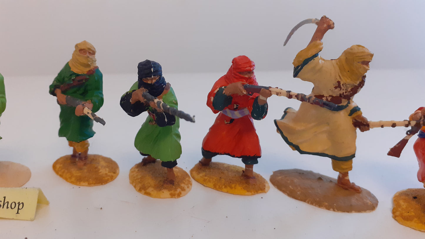 conte plastic Arabs Ffl Muslim Warriors  15 Figures 1:32 S820rb