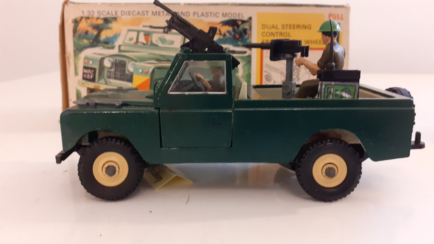 Britains Deetail 9777 Lwb Land Rover Ww2 Sas 1970s 1:32 metal boxed s864b
