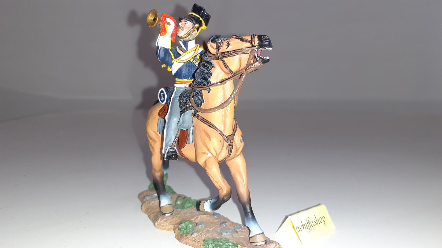 King and country Crw05 Crimean War 17th Lancer Bugler Light Brigade 2007 boxd S1