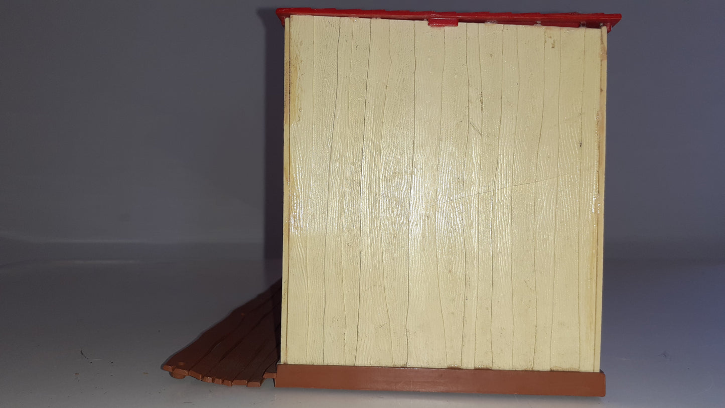 Timpo acw Wild West Building  1970s Plastic Missing Parts 1:32